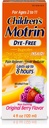 Motrin pentru copii suspensie orală Dye-Free, Ibuprofen, Reducator Fever, Berry, 4 Fl.Oz