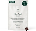 Adapt Naturals Omega 3 Suplimentul de ulei de pește cu Curcumin Biodisponibil & Black Seed, 1500mg ulei de pește EPA DHA Omega 3 acizi grasi pentru a sprijini articulații, mușchi și inimă 