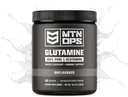 MTN OPS L-glutamină pulbere 60 Serviri / 300g de 100% L-glutamină pură pentru recuperare musculară, fără aromă + 5g per servire