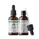 Buchu Tincture, Extract organic de Buchu (Agathosma Betulina) Suplimentul pentru sănătatea frunzelor uscate, Non-GMO în Glicerină organică presată la rece 2 oz, 670 mg