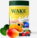 Wake Antioxidant Super Greens, Cele mai bune super-alimente cu pulbere naturală, Spirulina & Chlorella, Vitamina B12, Non-GMO Vegan Drink, Juice & Smoothie Blend, Enzime, Probiotice, Acai Berry & Camu Camu