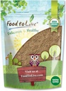 Hrană pentru a trăi Psyllium Organic Husk Powder, 2 Lire 