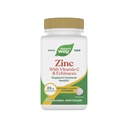 Natura's Way Zinc Lozenges with Vitamina C & Echinacea, Zinc Supplements for Men and Women, Immune Support*, Wild Berry Flavor, 60 Lozenges (Packaging May Vary)