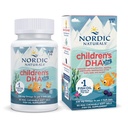 Nordic Naturals Childrens DHA Xtra, Berry Punch - 90 Mini geluri moi masticabile pentru copii - 636 mg Omega-3s EPA & DHA - Cognitive & Immune Function, Learning, Social Development - Non-GMO - 30 Servings