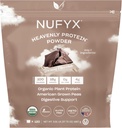 NUFYX® • Pudră Heavenly Protein® • Lumea este cea mai fină 100% Organic American Grown Peas • Vegan • Gluten gratuit • Carb scăzut (Dreamy Chocolate, 120 Scoops)...