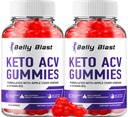 (2 ambalaj) Belly Blast Keto ACV Gummies - avansat Formula Belly Blast Keto Plus ACV Gummies Apple Cidru Oțet, Greutate Management, BellyBlast ACV Dietary Supliment Recenzii Bărbați Femei (120 Gummies)