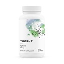 THORNE - Lysine - Aminoacid esențial pentru sănătatea pielii, producția de energie și funcția imună* - 500 mg - 60 Servings