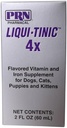Liqui-Tinic 4x Vitamina aromată și Suplimentul de fier pentru câini, Pisici, Căței și Pisici, 2 oz.