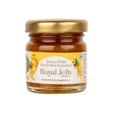 Shiva Organic Honey with Bee Polen Enriched 2% Royal Jelly (50g) - Premium Organic Source - Unaltered Raw Honey with Royal Jelly Perfuzion for Holistic Wellness