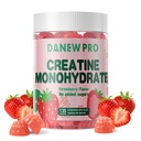 NSF Certified Creatine Gummy 5g - Creatine Monohidrat Gummies for Men & Women, Creatine Monohidrat for Muscle Forest, Muscle Builder, Energy Boost, Pre-Workout Supplement(120 Count)-Strawberry