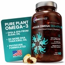 OmniBiotics Vegan Omega 3 DHA EPA Supliment 