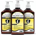 BAXYL lichid de acid hialuronic Supliment - Acid citric natural, Ingrediente de potasiu Sorbat Formulat Flavorless Sirop - Furnizarea de cartilaj sanatos si formare osoasa - 3 flacoane de 6 Fl Oz