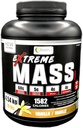Extreme greutate Gainer Constructor musculare, 10 lb (4.54 kg) cu mai puțin zahăr pentru antrenament intens Fabricat din calorie mare zer fortificat Proteina (Vanilla)