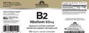 Vitamina B-2 50 mg comprimate - 100 ea (2 ambalaj)