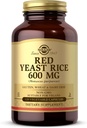 Solgar Red Yeast Rice 600 mg - 120 Capsule vegetale - non-GMO, Vegan, Gluten & Dairy Free, Kosher - 60 Servings