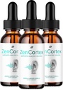 ZenCortex Tinitus picături ureche - ZenCortex 24, Zen Cortex picături lichide, ZenCortex Recenzii, Drops ZenCortex pentru Ureche Relief (3 ambalaj - 3 luni de aprovizionare)