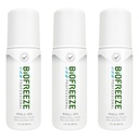 Biofreeze Professional Pain Relief Roll On pentru genunchi, gât, Hip, comun, & Umăr, Durere de spate simplă Reliever, Dureri musculare Sore, Mentol Mentol Gel 3 Fl Oz (Pachet de 3)