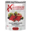 Krampade Electroliti Powder Supliment de potasiu - 2000 mg K+, >2X mai mult decât apă de nucă de cocos 
