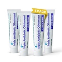 Globe (4-Pack) Lidocaină Primul ajutor Antibiotic Unguent 1 Oz - Rezistenta maxima Durere de relief si protectia infectie - Numbs Skin Rapid cu Lidocaină - Use & Infectii de urgenta Protectie
