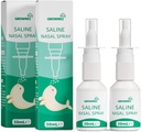 GrawnSY Baby Saline Nasal Spray, 2 PCS Natural Nasal Spray cu Xilitol, non-alcoolic, Relief instant de congestie nazala si ingrijire zilnica