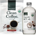 Natural Force Organic Clean Coffee + Organic MCT Oil Bundle 