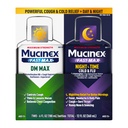 Putere maximă Mucinex FastMax DM Max & Mucinex Nightshift Cold & Flu Liquid (2 x 6 fl. oz.) Thins & Loosens Mucus, Relieves Tuse & Congestie toracică, Durere, Febră, Strănut, Sore Throat, Runny Nose