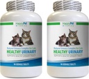 Cat Incontinenta Suplimente - CAT Complex urinar sanatos - solutie UTI - Formula naturala - pisica Cranberry pulbere - 2 sticle (180 comprimate)