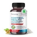 CORTISOL Health - Ashwagandha Magneziu Rhodiola St. John's Wort - Suport Restaurare, Nivele energetice, Creier Wellness 180 de zile de aprovizionare - Made in the USA