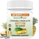 Carbonil 65 mg de fier masticabil cu vitamina C 180 mg (pentru femei/bărbați) - comprimat în aromă de Ananas 60 Număr (1)
