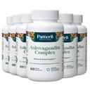 Model Wellness Ashwagandha Complex pentru bărbaţi şi femei - KSM-66 şi extract de piper negru - Întreaga sănătate corporală şi cardiacă - Sprijină Stresul & Mood - Non-GMO - 360 capsule Vegane