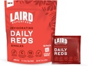 Laird Superfood Antioxidant Daily Reds Powder, Free Radical Fighting Blend, Vitamina C, Mangan, 2 Serviri de fructe și legume per servire, 15 Pack