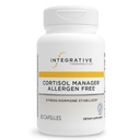Terapologii integrate Manager Cortizol Allergen Free - Supliment de sprijin pentru sănătate suprarenală pentru răspuns sănătos de stres* - Vegan, non-Dairy & Gluten-Free - 90 capsule (45 Servings)