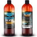 TheraSilver-TheraSilver Labs ACS 225-Avansat de argint coloidal lichid 225 PPM-Pure Particule bioactive Nano pentru suport imunitar-32 Oz-Family Dimensiune