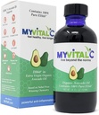 MyVitalC Organic Avocado ulei - pur ESS60 supliment antioxidant - poate ajuta cu anti-îmbătrânire, longevitate, somn, mai multă energie - Performanță - 120ML