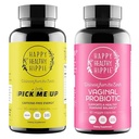 Happy Hippie Probiotice Vaginale pentru femei și ridica-mi pastile de energie naturală