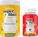 Bellway Super Fiber Powder + fructe, Ananas Pasiune Fructe Super Fibră Gummies Bundle
