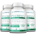 Stiinta aprobata Pyloriprin - Advanced Digestive Support for A Healthy Stomac - Zinc L-Carnosine, Probiotic, Broccoli Sprout, Licorice deglicyrhized - 180 Capsule - Trei luni de aprovizionare - Vegan
