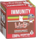 Licks Imunitate pisică fără pilule - Immune Support Cat Provizii - Suplimente respiratorii - Provizii de sănătate - Gel Pachete - 30 Utilizare