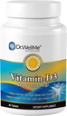 Vitamina D3-5000 UI, Supliment alimentar suplimentar pentru suport imun osos, muscular şi sănătos, 60 comprimate Easy-to-Swallow Packed pentru 2 luni de aprovizionare