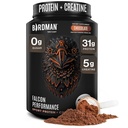 Birdman Falcon Performance Vegan Proteina pulbere, 31g Proteina, 5g Creatina, 5g BCAA, Probiotice, Electroliti, Pre Workout, Low Carb, Sugar Free & Dairy Gratuit, plante pe bază de proteine de ciocolată -19 serviri