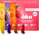 ōku Energy Chews - Energy Gummies w/Natural Caffeine from Green Tea 