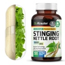 BIO KRAUTTER Stinging Nettle Capsule 1200 mg - 100 Natural Urinary Tract & Capace de suport global - Nettle Root Powder (Urtica Dioica) - Non OMG