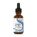 Cautarea de sanatate Vitamina D3 + K2 picături - lichid Vitamina D & K suporta functia sistemului imunitar si sanatatea osoasa - Ajuta absorbtia de calciu - SIDA fluxul sanatos de sange si circulatie - 1 Fl oz (30 ML)