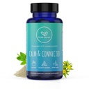 Calm și conectat - Suport de stres & Ayurvedic Nootrop pentru calm natural, focus, claritate și energie, Manager de cortizol cu Ginkgo Biloba, Ashwagandha, Rhodiola, Lemon Balm - 60 Capsule (1)