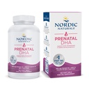 Natural Nordic Prenatal DHA, Nearomat - 180 Geluri Soft - 830 mg Omega-3 + 400 UI Vitamina D3 - Sprijină dezvoltarea creierului la copii în timpul sarcinii și alăptării - Non-GMO - 90 Serviri