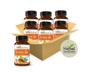 Papaya Leaf Extract capsule 10X Concentraţia - 60/600 mg Veg capsule - sânge Trombocite, Bone Marrow & Spleen Support, Immune Gut & Super Digestive Health - Herbal Goodness (Pachet de 6)