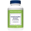 Extractul de vitamina Shoppe Hawthorn, cu Standardized and Whole Hawthorn, puternic antioxidant care sprijină sănătatea cardiovasculară, sprijină sănătatea celulară (300 capsule)