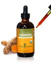 Herb Pharm Certified Organic Turmeric Extract lichid pentru suport sistem musculo-scheletic - 4 oz