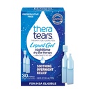 TheraTears Liquid Gel Nighttime Lubricarea picăturilor de ochi pentru ochi uscaţi, flacoane de unică folosinţă, 30 Conte