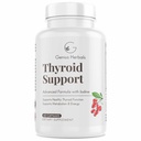 Suport tiroidian - Formula avansata cu iod, suporta metabolismul si energia, sustine tiroida sanatoasa. Supliment tiroidian non-GMO - 60 capsule